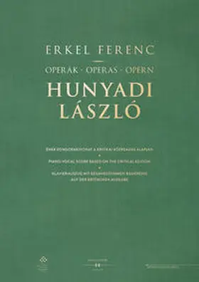 Erkel |  Operák - Operas - Opern. Hunyadi László | Buch |  Sack Fachmedien