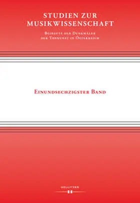 Eybl / Hilscher | Studien zur Musikwissenschaft – Beihefte der Denkmäler der Tonkunst in Österreich. Band 61 | Buch | 978-3-99012-960-9 | www.sack.de