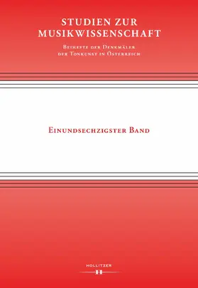 Eybl / Hilscher |  Studien zur Musikwissenschaft - Beihefte der Denkmäler der Tonkunst in Österreich. Band 61 | eBook | Sack Fachmedien