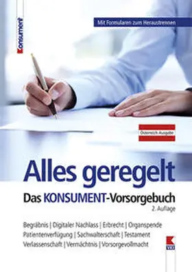 Lappe |  Alles geregelt. Das KONSUMENT-Vorsorgebuch | Buch |  Sack Fachmedien