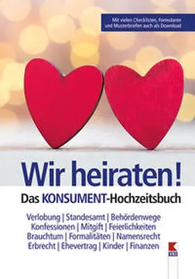 Lappe |  Wir heiraten! Das KONSUMENT-Hochzeitsbuch | Buch |  Sack Fachmedien