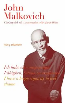 Malkovich / Weiss |  John Malkovich | Buch |  Sack Fachmedien