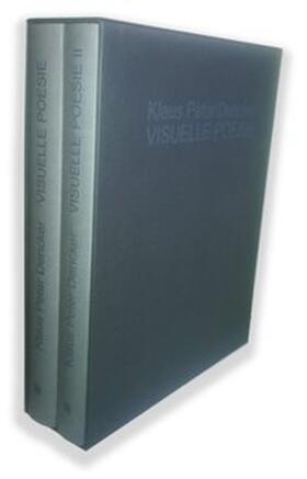 Dencker |  Klaus Peter Dencker – Visuelle Poesie [Bände I & II im Schuber] | Buch |  Sack Fachmedien