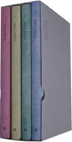 Fink |  Tone Fink – Skizzen · Notizen 2010–2016 [Bände 1, 2, 3 & 4 im Schuber] | Buch |  Sack Fachmedien