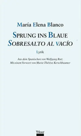 Blanco |  Sprung ins Blaue / Sobresalto al vacío | Buch |  Sack Fachmedien