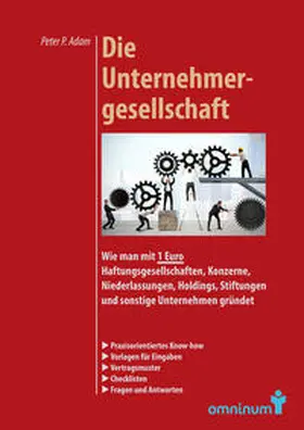 Adam |  Die Unternehmergesellschaft | Buch |  Sack Fachmedien