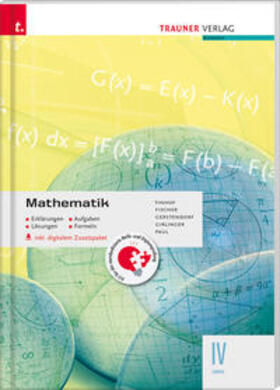 Tinhof / Fischer / Gerstendorf | Mathematik IV HAK inkl. Übungs-CD-ROM - Erklärungen, Aufgaben, Lösungen, Formeln | Buch | 978-3-99033-845-2 | sack.de
