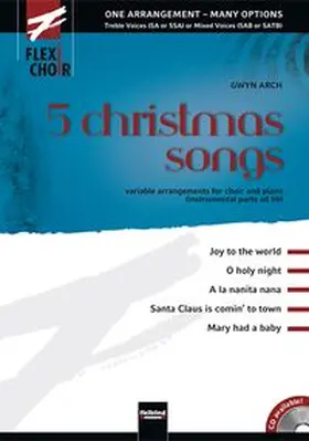 Arch |  FLEXI-CHOIR 5 christmas songs | Buch |  Sack Fachmedien