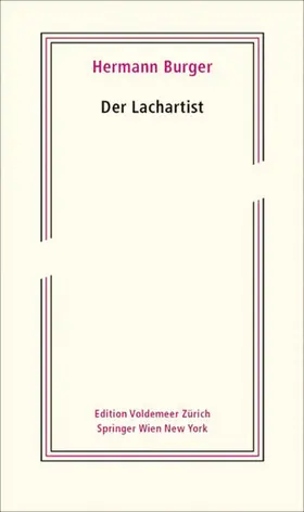Burger / Wieland / Zumsteg |  Der Lachartist | Buch |  Sack Fachmedien