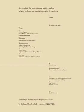 Deifel / Kräftner / Widrich |  An envelope for arts, sciences, politics and us | Buch |  Sack Fachmedien