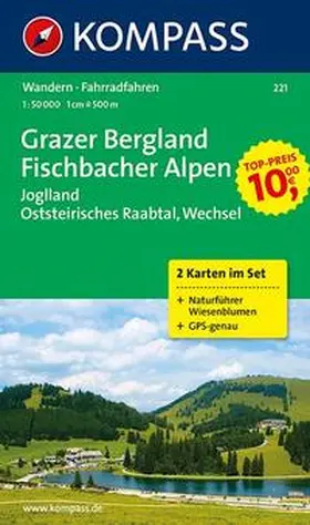  Grazer Bergland - Fischbacher Alpen 1 : 50 000 | Sonstiges |  Sack Fachmedien
