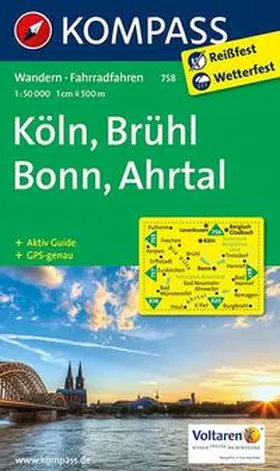 Köln - Brühl - Bonn - Ahrtal 1 : 50 000 | Sonstiges | 978-3-99044-022-3 | www.sack.de