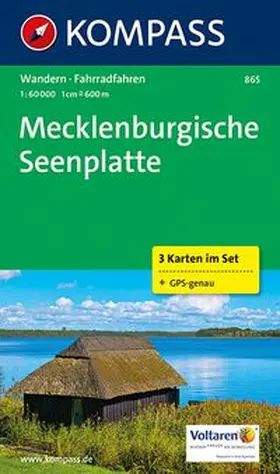  Mecklenburgische Seenplatte 1 : 60 000 | Sonstiges |  Sack Fachmedien