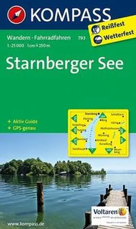  Starnberger See 1 : 25 000 | Sonstiges |  Sack Fachmedien