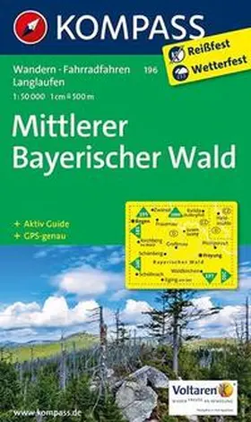  Mittlerer Bayerischer Wald 1 : 50 000 | Sonstiges |  Sack Fachmedien