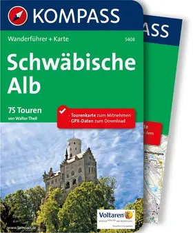 Theil |  Kompass Wanderführer Schwäbische Alb | eBook | Sack Fachmedien