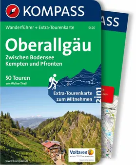 Theil |  Kompass Wanderführer Oberallgäu | eBook | Sack Fachmedien
