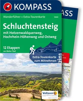 Theil |  Kompass Wanderführer Schluchtensteig | eBook | Sack Fachmedien