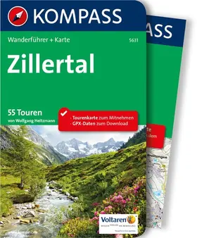 Heitzmann |  Kompass Wanderführer Zillertal | eBook | Sack Fachmedien