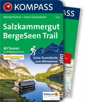 Heitzmann |  Kompass Wanderführer Salzkammergut BergeSeen Trail | eBook | Sack Fachmedien