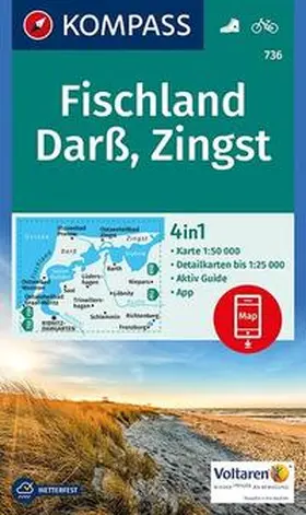  Fischland, Darß, Zingst 1:50 000 | Sonstiges |  Sack Fachmedien