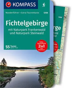 Theil |  KOMPASS Wanderführer Fichtelgebirge mit Naturpark Frankenwald und Naturpark Steinwald | Buch |  Sack Fachmedien