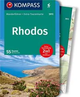 Will |  KOMPASS Wanderführer Rhodos, 55 Touren | Buch |  Sack Fachmedien
