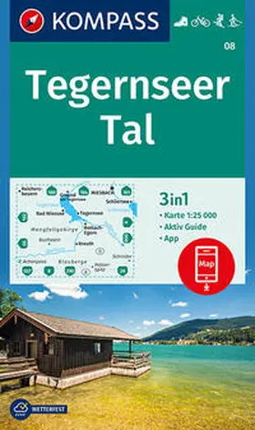 Tegernseer Tal 1 : 25 000 | Sonstiges |  Sack Fachmedien