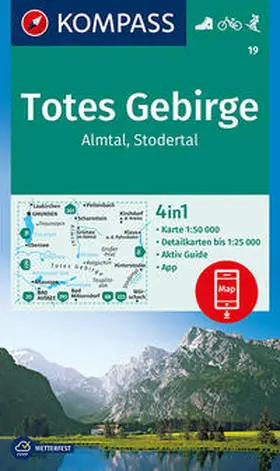 Totes Gebirge, Almtal, Stodertal 1:50 000 | Sonstiges | 978-3-99044-442-9 | www.sack.de