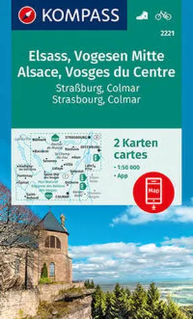 Elsass, Vogesen Mitte, Alsace, Vosges du Centre 1:50 000 | Sonstiges |  Sack Fachmedien