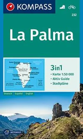  KOMPASS Wanderkarte 232 La Palma 1:50.000 | Sonstiges |  Sack Fachmedien