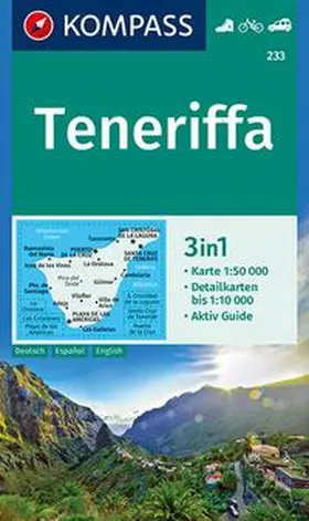  KOMPASS Wanderkarte 233 Teneriffa 1:50.000 | Sonstiges |  Sack Fachmedien