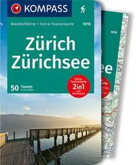 Wille |  KOMPASS Wanderführer Zürich, Zürichsee, 50 Touren | Buch |  Sack Fachmedien