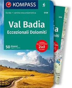 Hüsler |  KV WF 5739 Val Badia, Eccezionali Dolomiti (m. Karte) | Buch |  Sack Fachmedien