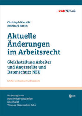 Melzer-Azodanloo / Resch / Mayer | Aktuelle Änderungen im Arbeitsrecht | Buch | 978-3-99046-387-1 | sack.de