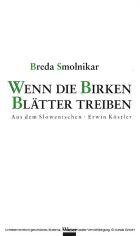 Smolnikar |  Wenn die Birken Blätter treiben | eBook | Sack Fachmedien