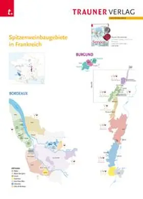 Verlag |  Poster: Spitzenweinbaugebiete in Frankreich. Bordeaux, Burgund | Sonstiges |  Sack Fachmedien