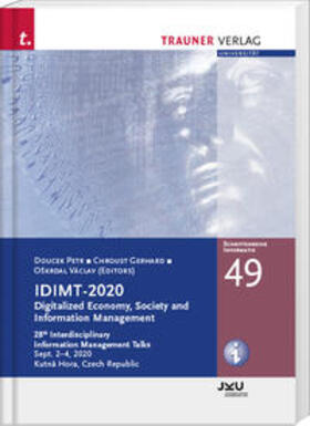 Doucek |  IDIMT-2020, Digitalized Economy, Society and Information Management, Schriftenreihe Informatik, Band 49 | Buch |  Sack Fachmedien