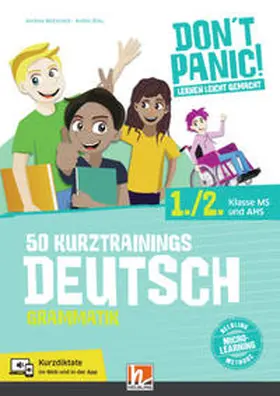 Motamedi / Blau |  DON'T PANIC! Lernen leicht gemacht, 50 Kurztrainings Deutsch | Buch |  Sack Fachmedien