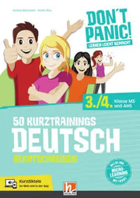 Motamedi / Blau |  DON'T PANIC! Lernen leicht gemacht, 50 Kurztrainings Deutsch | Buch |  Sack Fachmedien