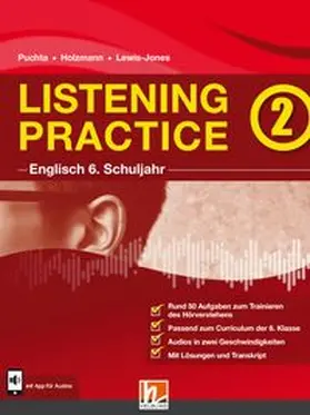 Puchta / Holzmann / Lewis-Jones |  Listening Practice 2. Heft inkl. HELBLING Media App | Buch |  Sack Fachmedien