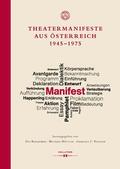 Birbaumer / Hüttler / Pfeiffer |  Theatermanifeste aus Österreich 1945-1975 | Buch |  Sack Fachmedien