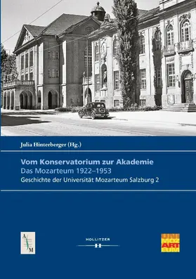 Hinterberger | Vom Konservatorium zur Akademie: Das Mozarteum 1922–1953 | E-Book | www.sack.de