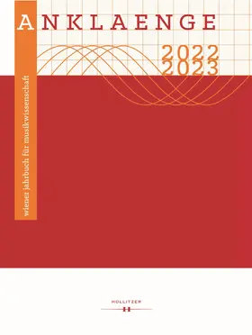 Mayer-Hirzberger / Szabó-Knotik | ANKLAENGE 2022/2023 | Buch | 978-3-99094-105-8 | sack.de