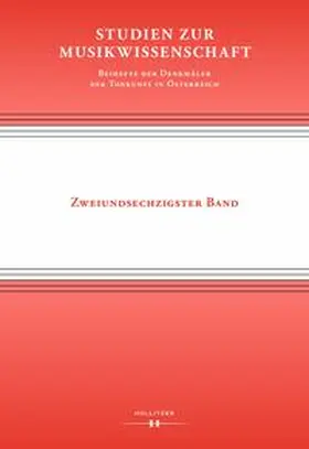 Békéssy / Eybl / Finke |  Studien zur Musikwissenschaft – Beihefte der Denkmäler der Tonkunst in Österreich. Band 62 | Buch |  Sack Fachmedien