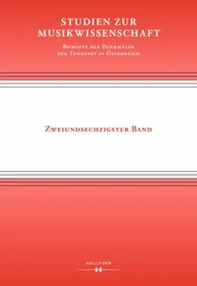 Békéssy / Finke / Eybl |  Studien zur Musikwissenschaft - Beihefte der Denkmäler der Tonkunst in Österreich. Band 62 | eBook | Sack Fachmedien