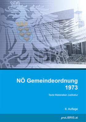 proLIBRIS VerlagsgesmbH | NÖ Gemeindeordnung 1973 | Buch | 978-3-99099-246-3 | sack.de