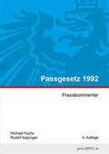 Fuchs / Keplinger |  Passgesetz 1992 | Buch |  Sack Fachmedien