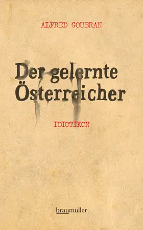 Goubran |  Der gelernte Österreicher | eBook | Sack Fachmedien