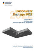 Augschöll / Berger / Herdina |  Innsbrucker Bautage 2022 | Buch |  Sack Fachmedien